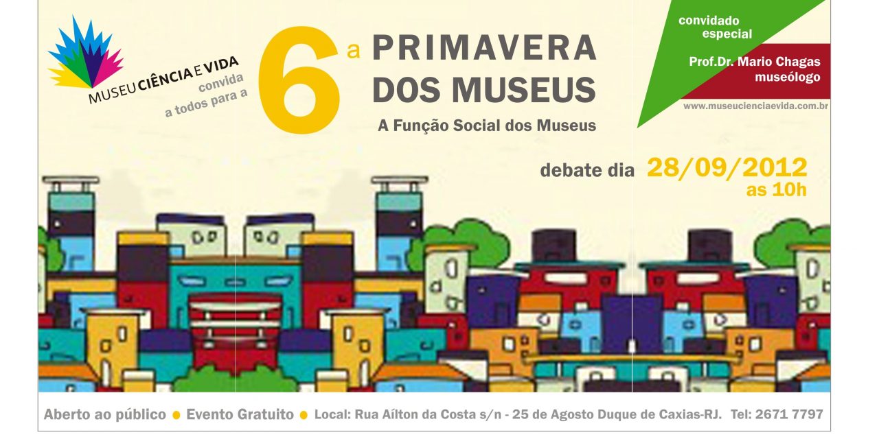 Museu Ciência e Vida participa da 6ª Primavera dos Museus