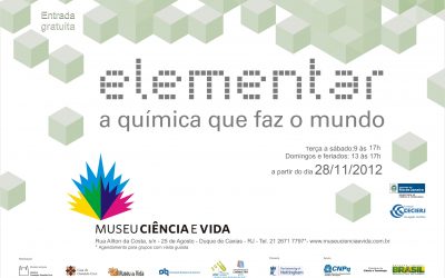 Museu Ciência e Vida apresenta Elementar: a química que faz o mundo