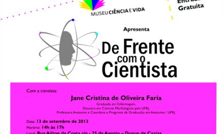 DE FRENTE COM O CIENTISTA