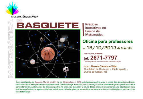 OFICINA PARA PROFESSORES: MATEMÁTICA DO BASQUETE