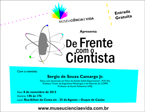 DE FRENTE COM O CIENTISTA