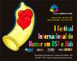 Cartuns do I Festival Internacional de Humor em DST e Aids em exposição