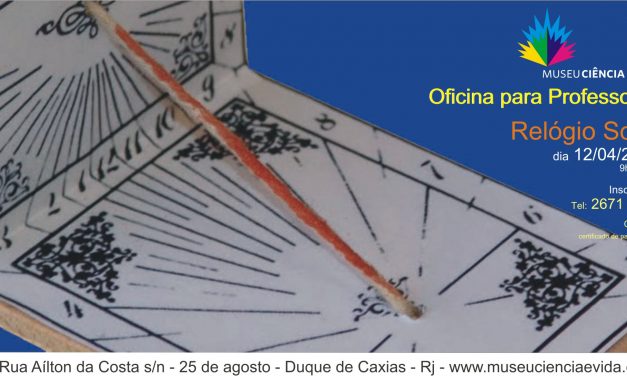 OFICINA para PROFESSORES Abril/2014 : RELÓGIO SOLAR