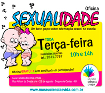 Oficina SEXUALIDADE – TODA TERÇA-FEIRA