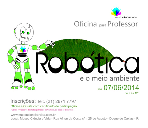 Escola abre oficinas gratuitas de criação de games e de robôs