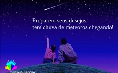 Preparem seus desejos: tem chuva de meteoros chegando!