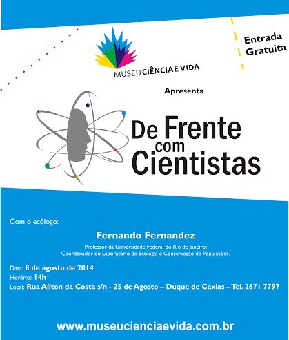 De Frente com Cientistas recebe o biólogo Fernando Fernandez