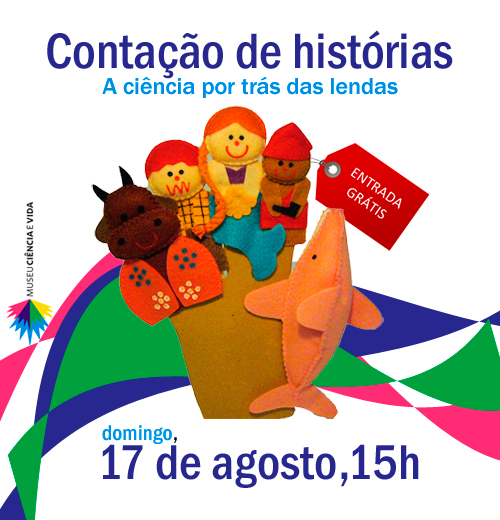 Contação de histórias no Museu