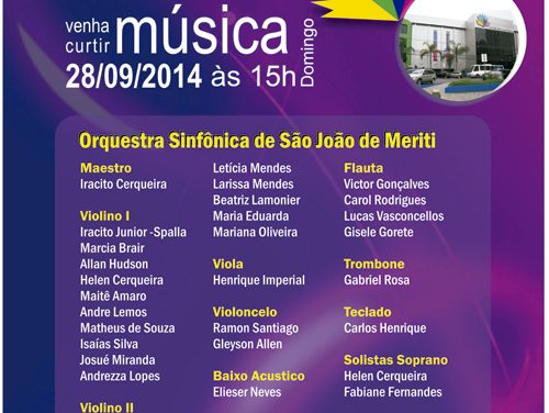 Orquestra de São João do Meriti se apresenta no Música no Museu