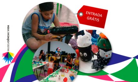 Oficina de brinquedos com material reciclável