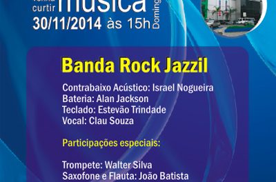 Rock Jazzil mostra mistura de ritmos no Música no Museu