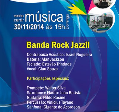 Rock Jazzil mostra mistura de ritmos no Música no Museu