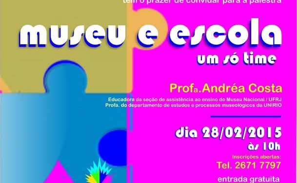 Museu e escola: um só time