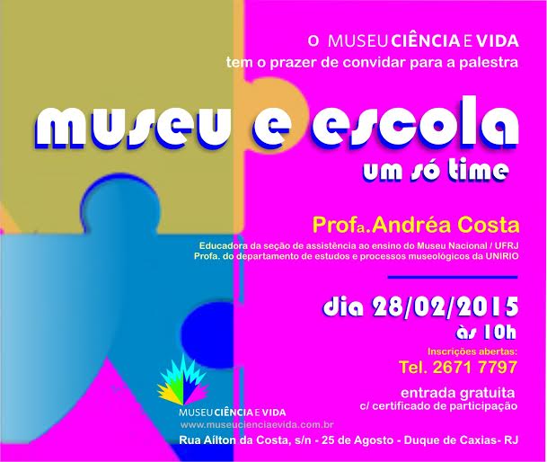 Museu e escola: um só time