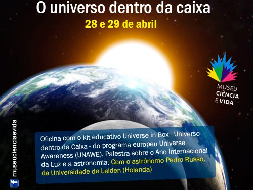 Minicurso aborda ensino de astronomia no Museu Ciência e Vida