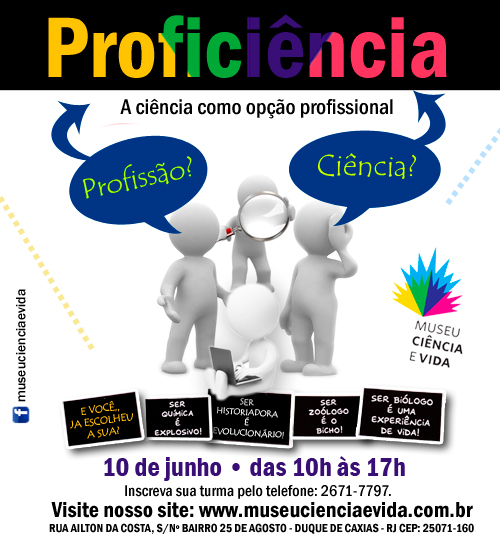 Proficiência: a ciência como opção profissional