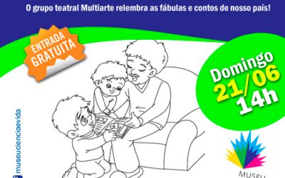 Contos orais brasileiros entram em cena no Museu Ciência e Vida