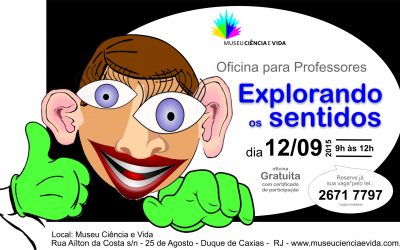Oficina para professores :: Explorando os sentidos