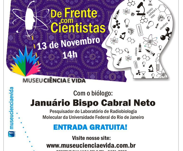 De Frente com Cientistas com a bióloga Janaína Fernandes