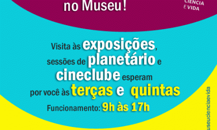 Programação de fevereiro do Museu Ciência e Vida