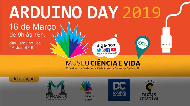 Arduíno Day no Museu Ciência e Vida