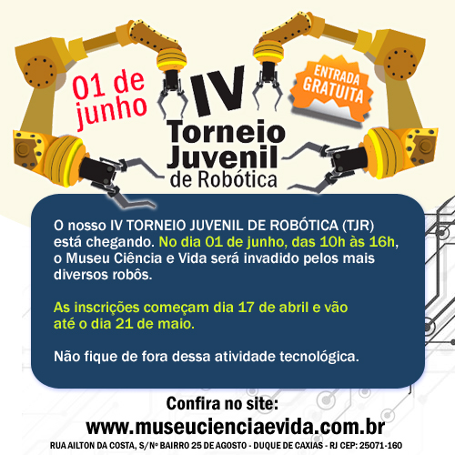 IV TORNEIO JUVENIL DE ROBÓTICA (TJR)