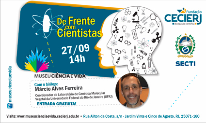 De Frente com Cientistas com o biólogo Márcio Alves Ferreira