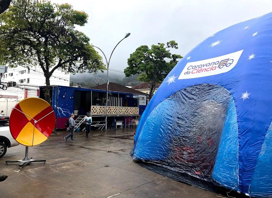 Caravana da Ciência estaciona em Nova Friburgo