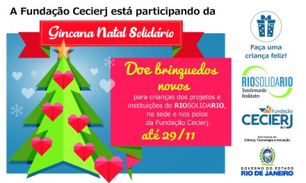 Fundação Cecierj participa da campanha Natal Solidário
