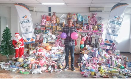 Fundação Cecierj recolhe mais de 2 mil brinquedos para campanha de Natal