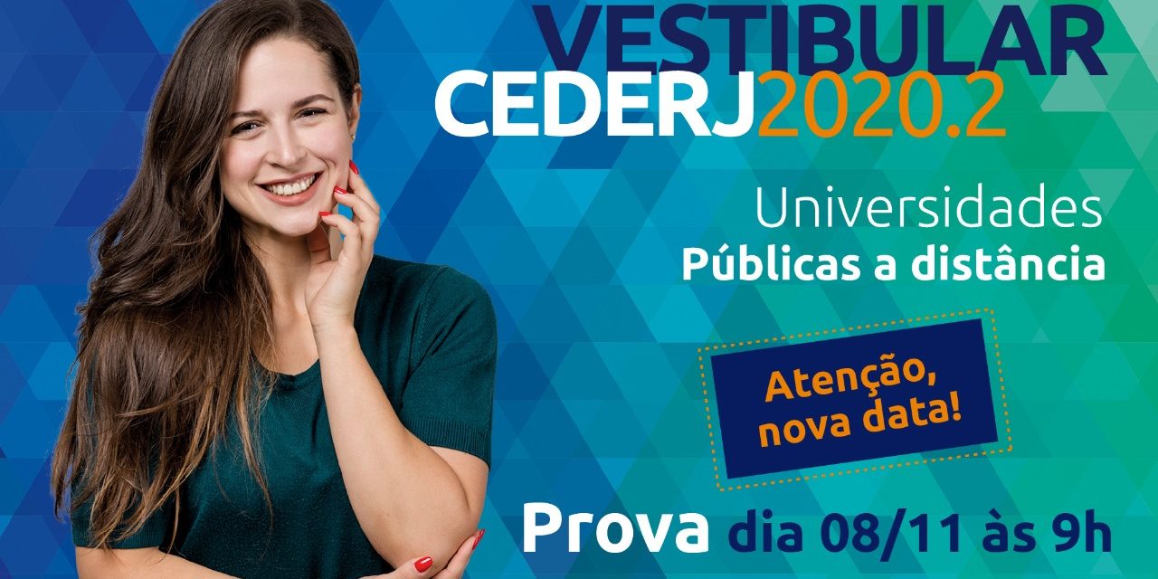 Fundação Cecierj divulga nova data do Vestibular 2020.2