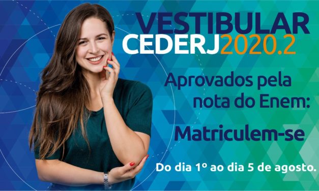 Aprovados com nota do Enem: matrícula até o dia 5