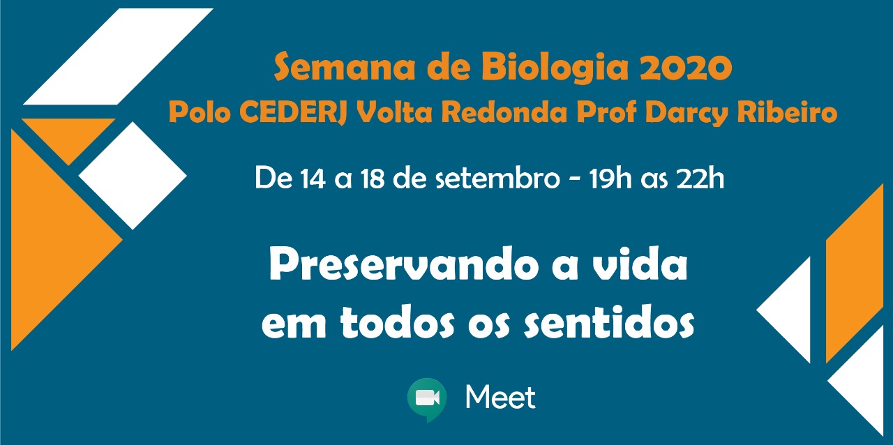 Polo Cederj de Volta Redonda realiza Semana Acadêmica de Biologia online