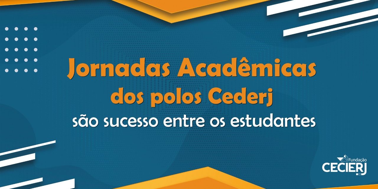 Jornadas Acadêmicas online do Cederj têm grande participação de estudantes