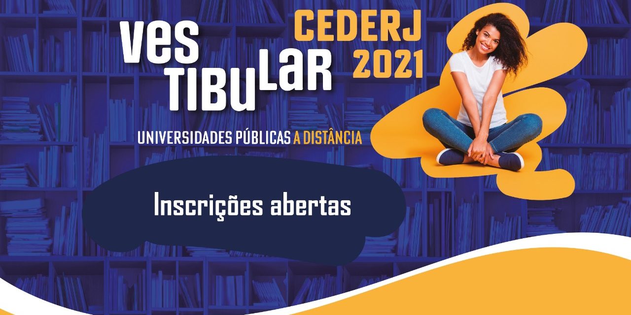 CEDERJ abre inscrições para vestibular de graduação a distância