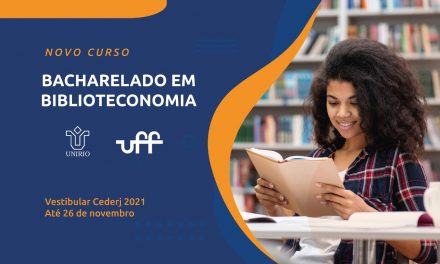 Vestibular Cederj 2021.1 oferece curso inédito de Biblioteconomia. Inscrições estão abertas!