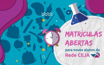Rede CEJA está com matrículas abertas para novos alunos