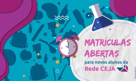 Rede CEJA está com matrículas abertas para novos alunos