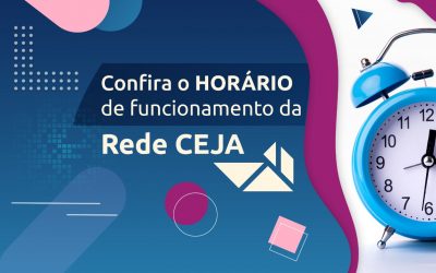 Rede Ceja divulga horário de funcionamento das suas unidades