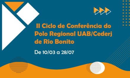 Polo Cederj Rio Bonito abre o seu II Ciclo de Conferências