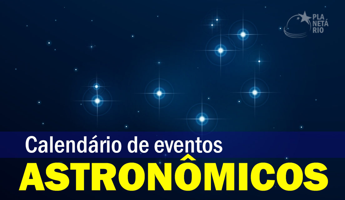 Calendário de eventos astronômicos de março