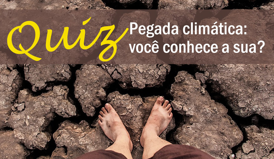 Pegada climática: jogue este quiz e descubra a sua