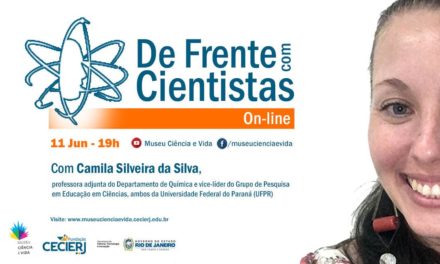 De Frente com Cientistas recebe a química Camila Silveira da Silva