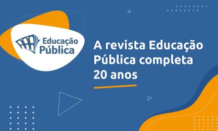 Revista Educação Pública completa 20 anos