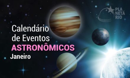 Calendário Astronômico Janeiro de 2022