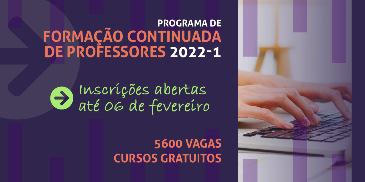 Mais de 5 mil vagas para Programa de Formação Continuada de Professores da Fundação Cecierj