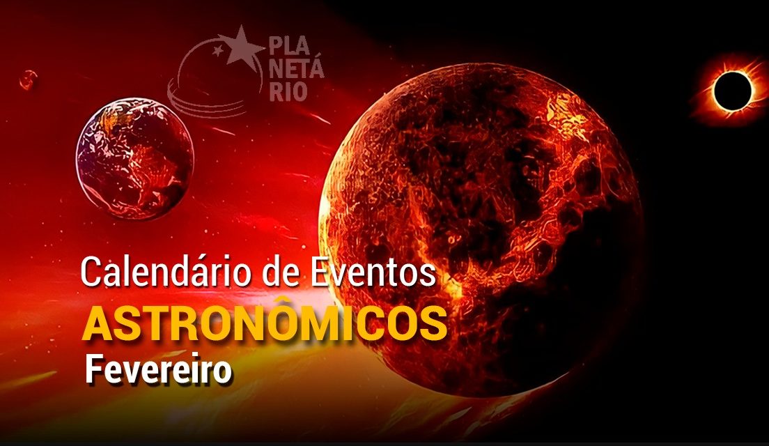 Calendário astronômico de fevereiro de 2022