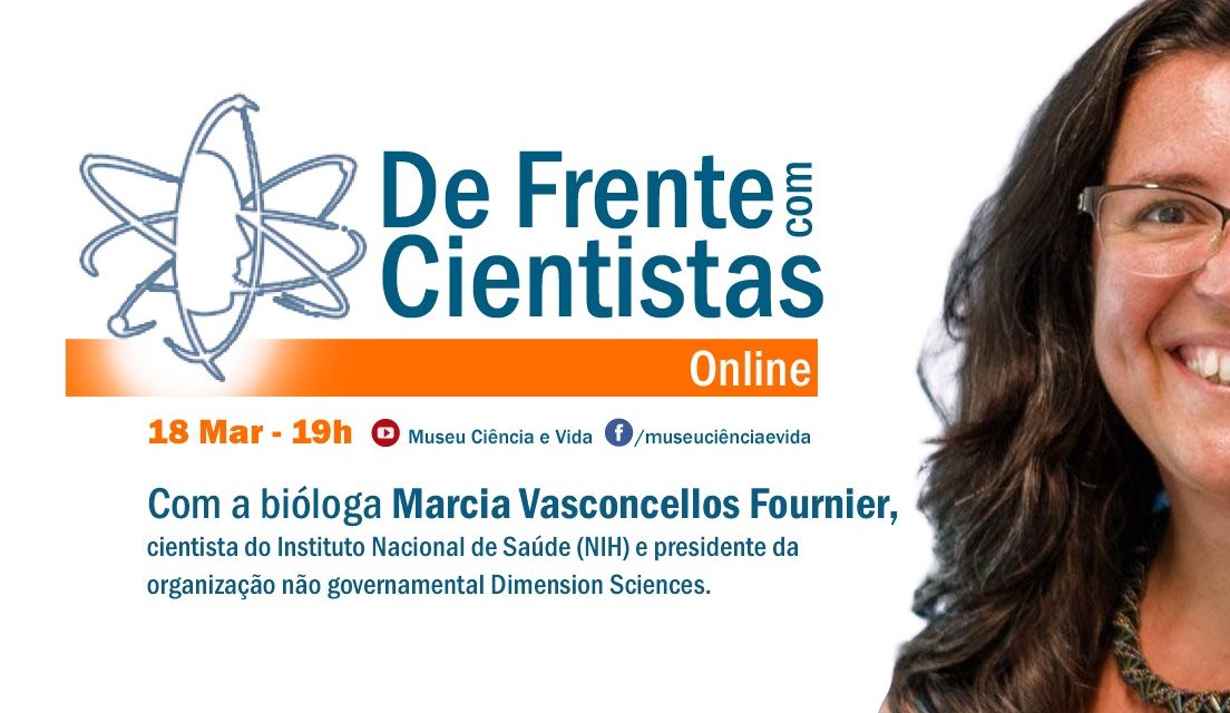 De Frente com Cientistas com a bióloga Marcia Vasconcellos Fournier