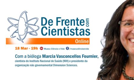 De Frente com Cientistas com a bióloga Marcia Vasconcellos Fournier