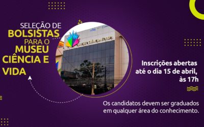 Museu Ciência e Vida está com vagas abertas para bolsistas